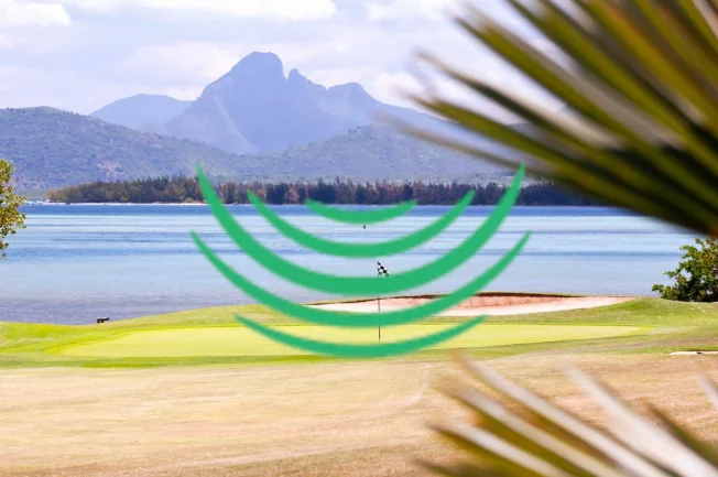 Website preview of Mauritius Golf Tours